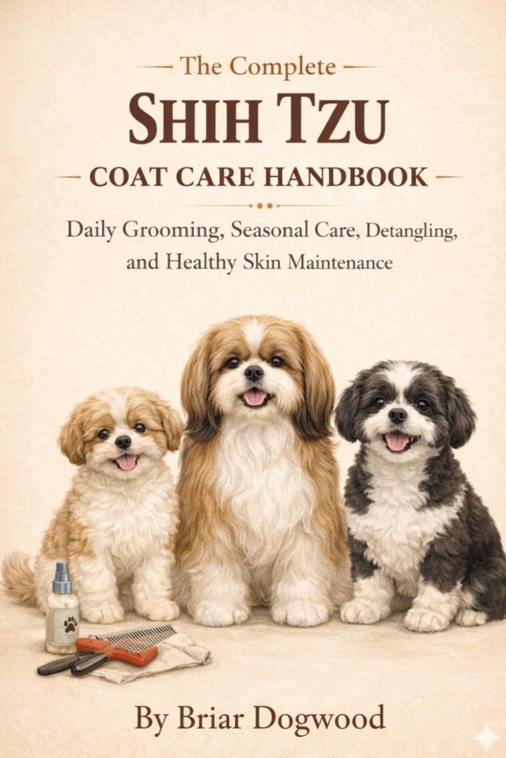 The Complete Shih Tzu Coat Handbook: Long-Coat Care, Daily Maintenance, and Matting Prevention