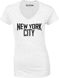 New York City Womens T-Shirt - V-Neck