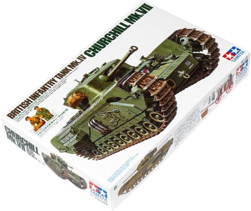 Tamiya America, Inc 1/35 British Churchill MKVII Tank, TAM35210