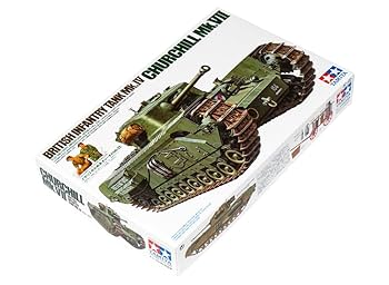 タミヤ 1/35 チャーチル Mk.VII 完成品　戦車　模型　プラモデル タミヤ 1/35 ミリタリーミニチュアシリーズ イギリス歩兵戦車
