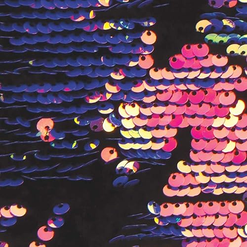 Miniatura 7 de Fashion Angels Bolsa de terciopelo y lentejuelas mágicas dispersas, color rosapúrpura