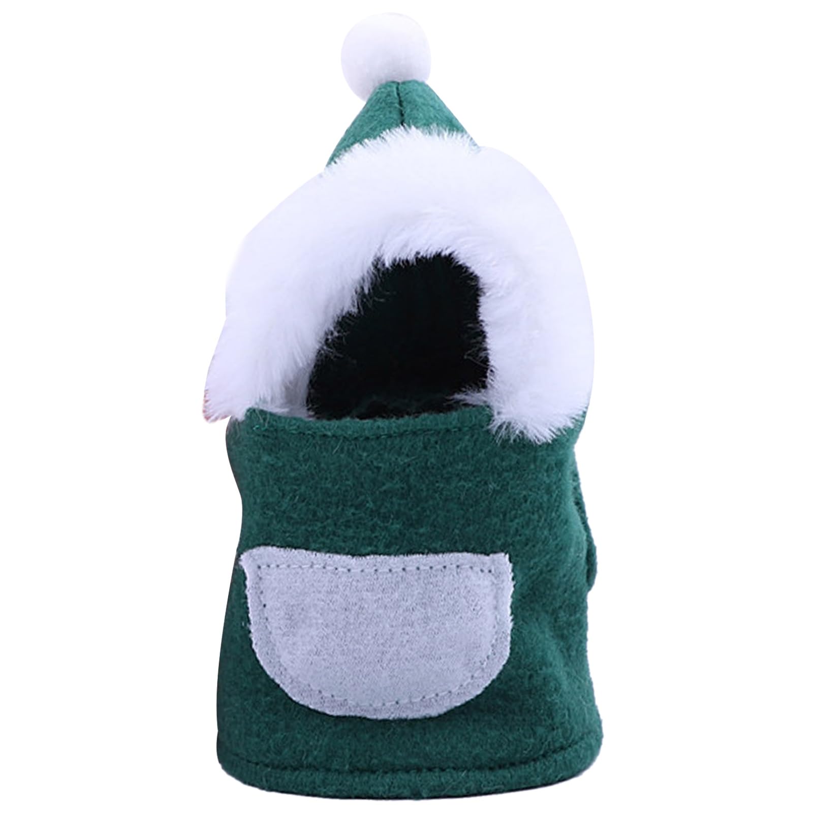 NEWFT Christmas Birds Clothes Winter Warm Parrots Clothes Soft Dress Up for Parakeets Cockatiel Festival Costume