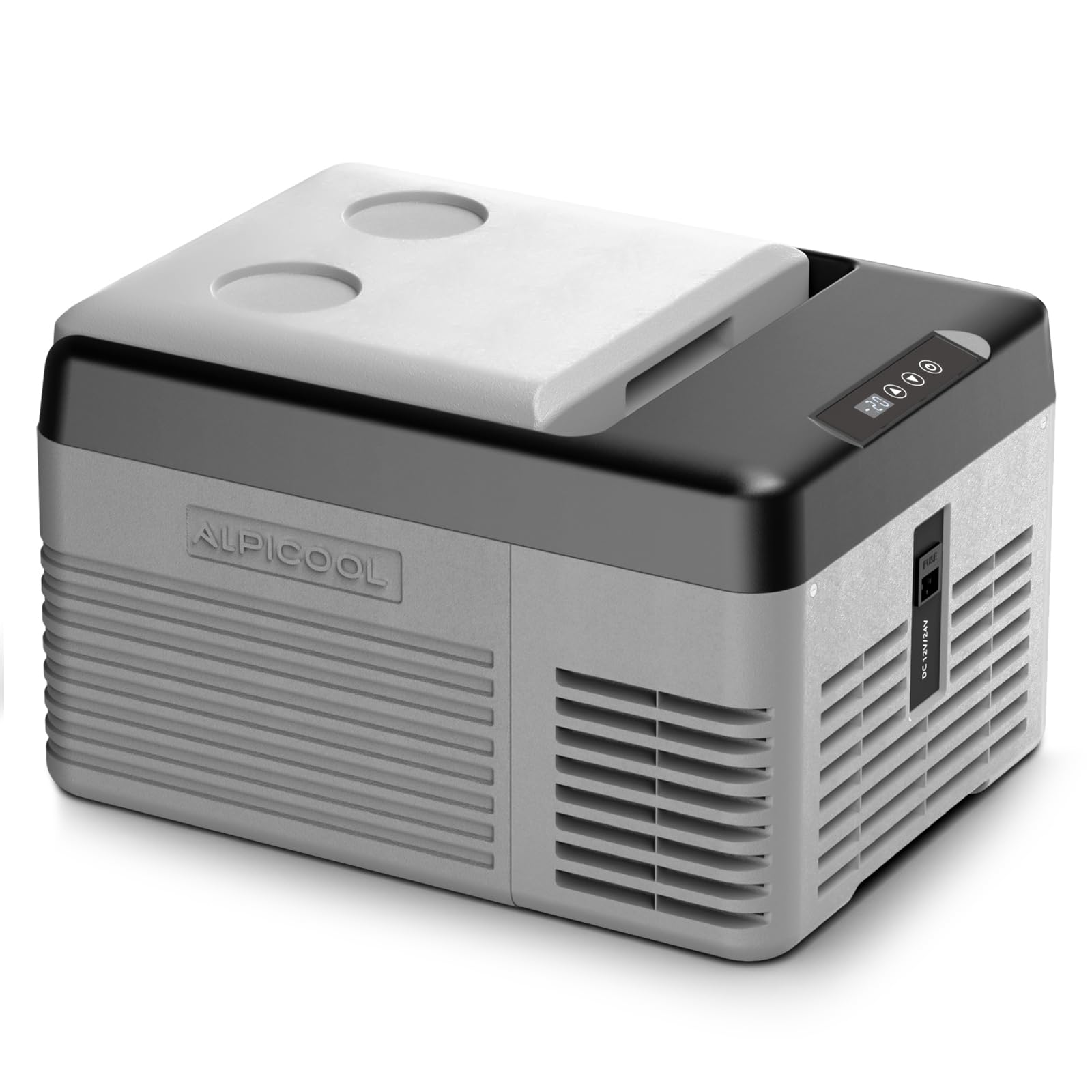 Alpicool CL9 9L Kompressor Kühlbox Klein, 2026 NEU Mini Kühlschrank für Auto, Kühlbox 12V 230V Kompressor Tragbarer für Camping, Angeln, Fahrten, Boot, Reisemobil, -20℃-20℃