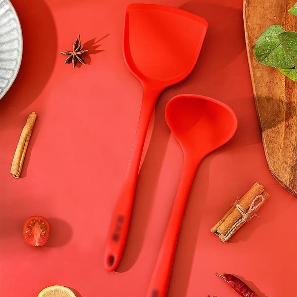 Set di Utensili da Cucina, for mestolo da Cucina con Padella Antiaderente e spatole for Wok