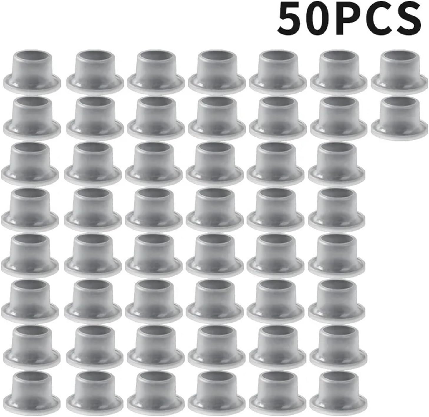 50-300PCS Faucet Gasket Rubber Pipe Sealing Washer Silicone Tape Triangle Valve Hose Plumbing Joint Plugs(Transparent 50PCS)