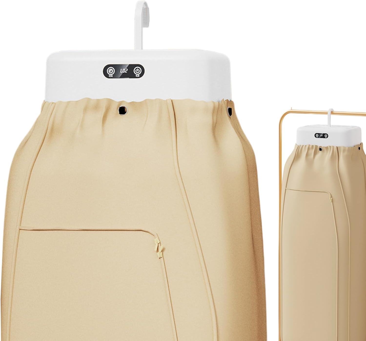 Portable Dryers for Laundry | Two Temperature Control,Portable Electric Clothes Dryer | for Outdoor Indoor Apartment Dorm Camping Bathroom Balcony Patio Kitchen Closet