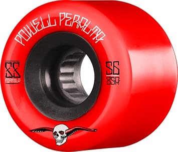 Powell Peralta G-slides 56mm 85a Red/Black Skate Wheels