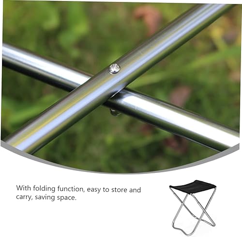 Miniatura 3 de INOOMP Silla plegable de pesca Silla de mochilero sillas plegables Barbacoa Silla Accesorios de tubería alta resistencia 7075 importado aleación de