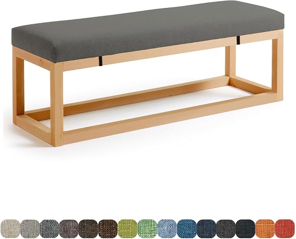 Lsjoaw Coussin de Banc d'Extérieur 90x35cm