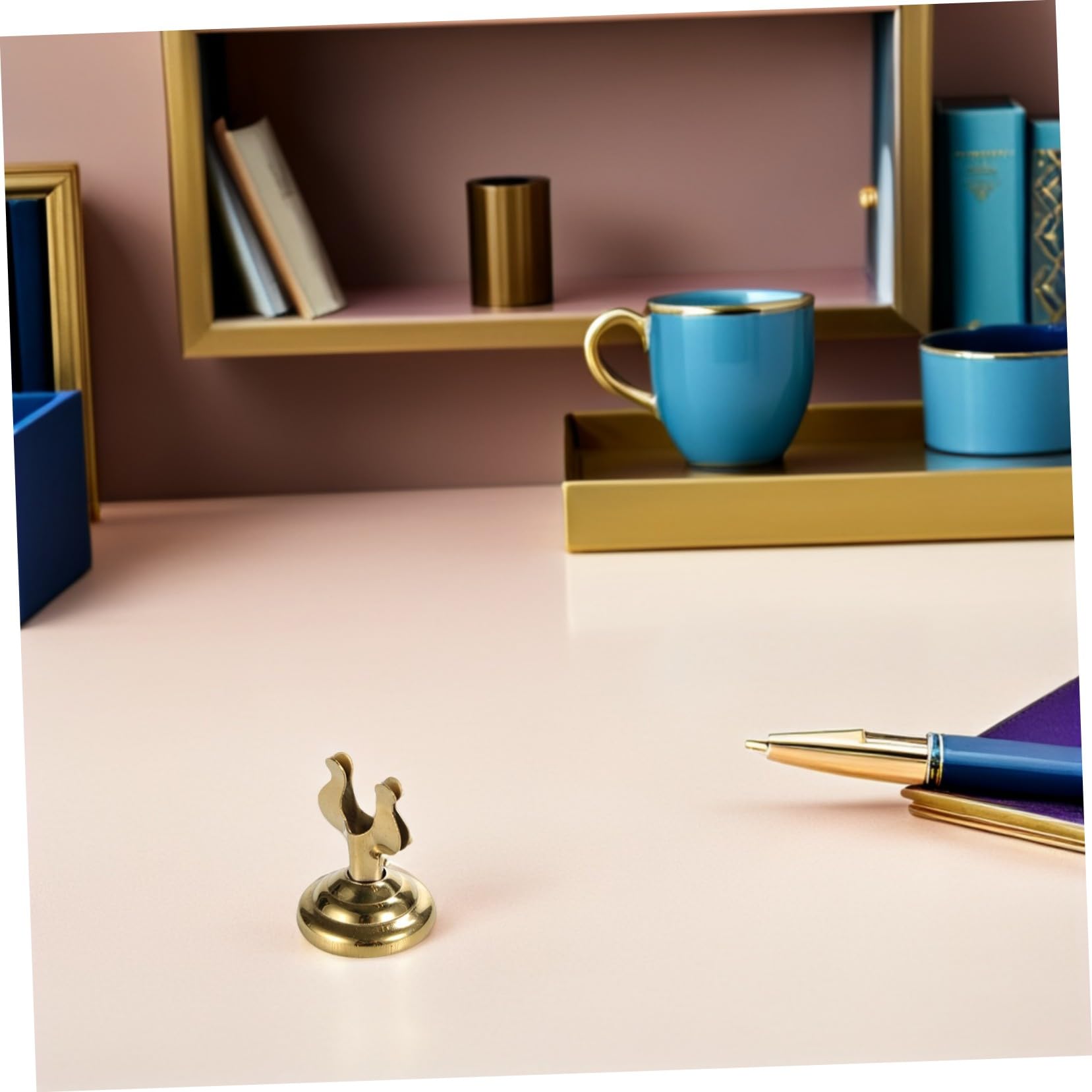 GALPADA Soportes Mini U Inoxidable Para Números De Mesa Clips Para Notas Y Cartas Elegantes Para Fiestas Y Restaurantes 3 Piezas X 7