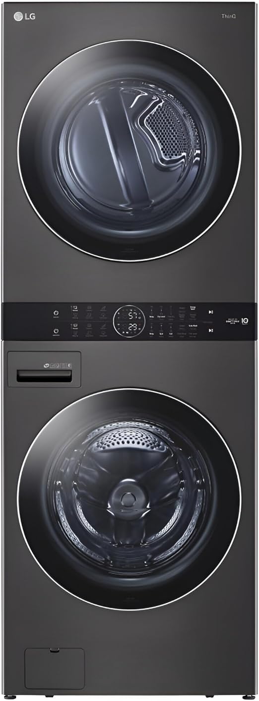 LG WashTower Stacked Smart Laundry Center 4.5 Cu.Ft. Front Load
