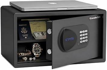 ACS-6 Large Laptop Safe for Home, Dorm Room Safe for Laptop