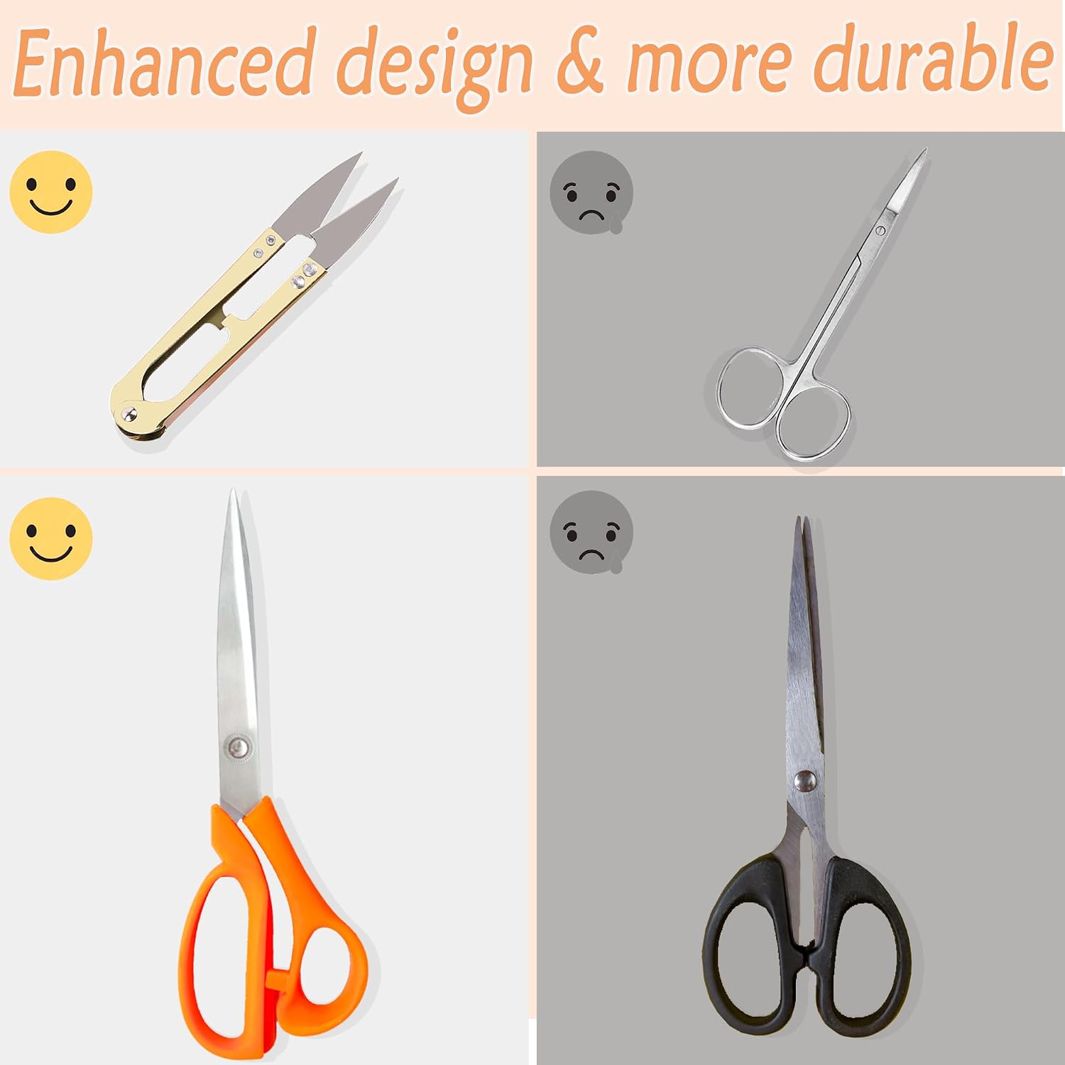 Sewing Kit for Adults, 225 Pcs Needle and Thread Kit with Sharp Scissors and Yarn Snips, Portable Travel Sewing Supplies Set Professional Sew Kit for Beginners, Home Use and Travel Emergency