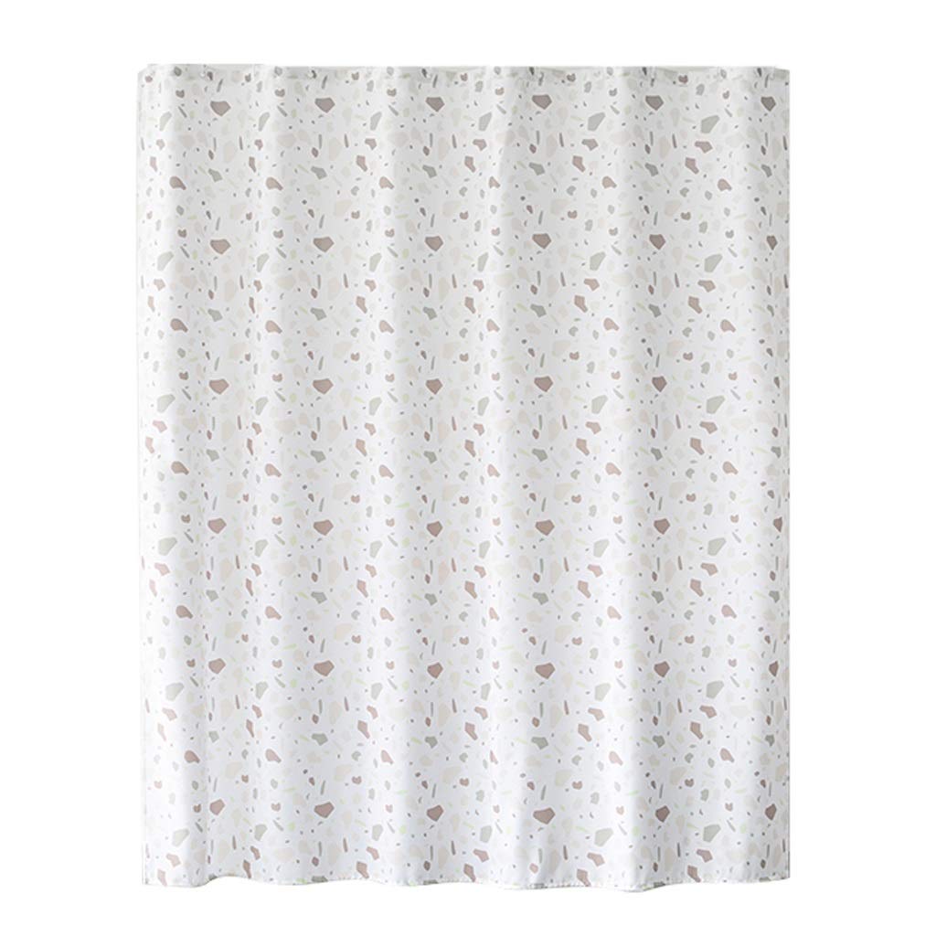 Rideau de douche blanc 120x180 rideau de douche épaissit douche imperméable tissu