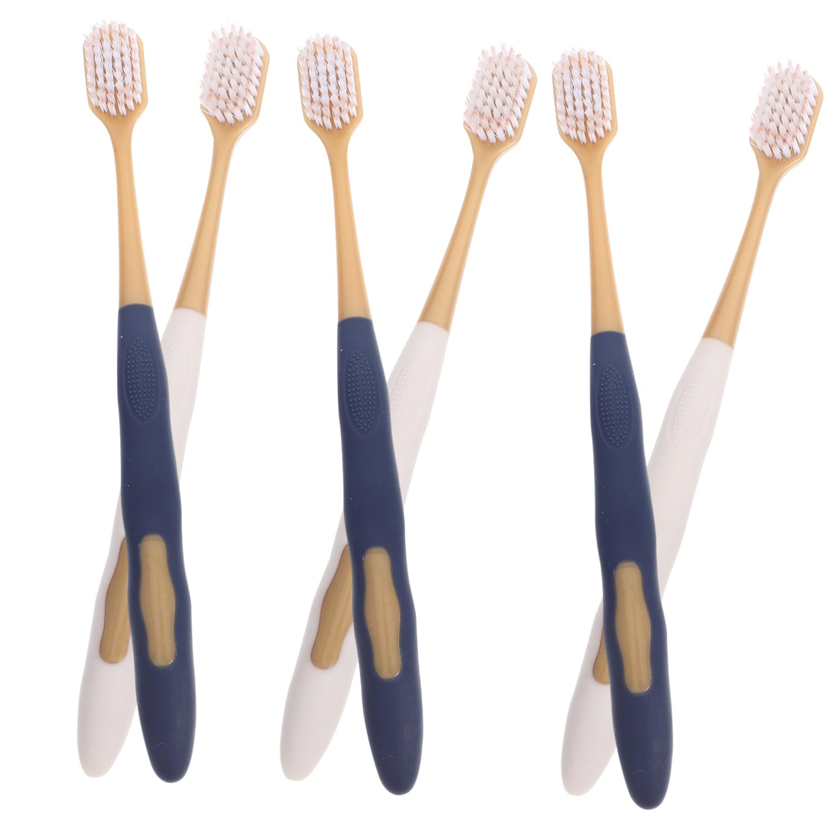 Cepillo de Dientes de Cabeza Ancha 36 Piezas para Adultos, Limpieza Suave