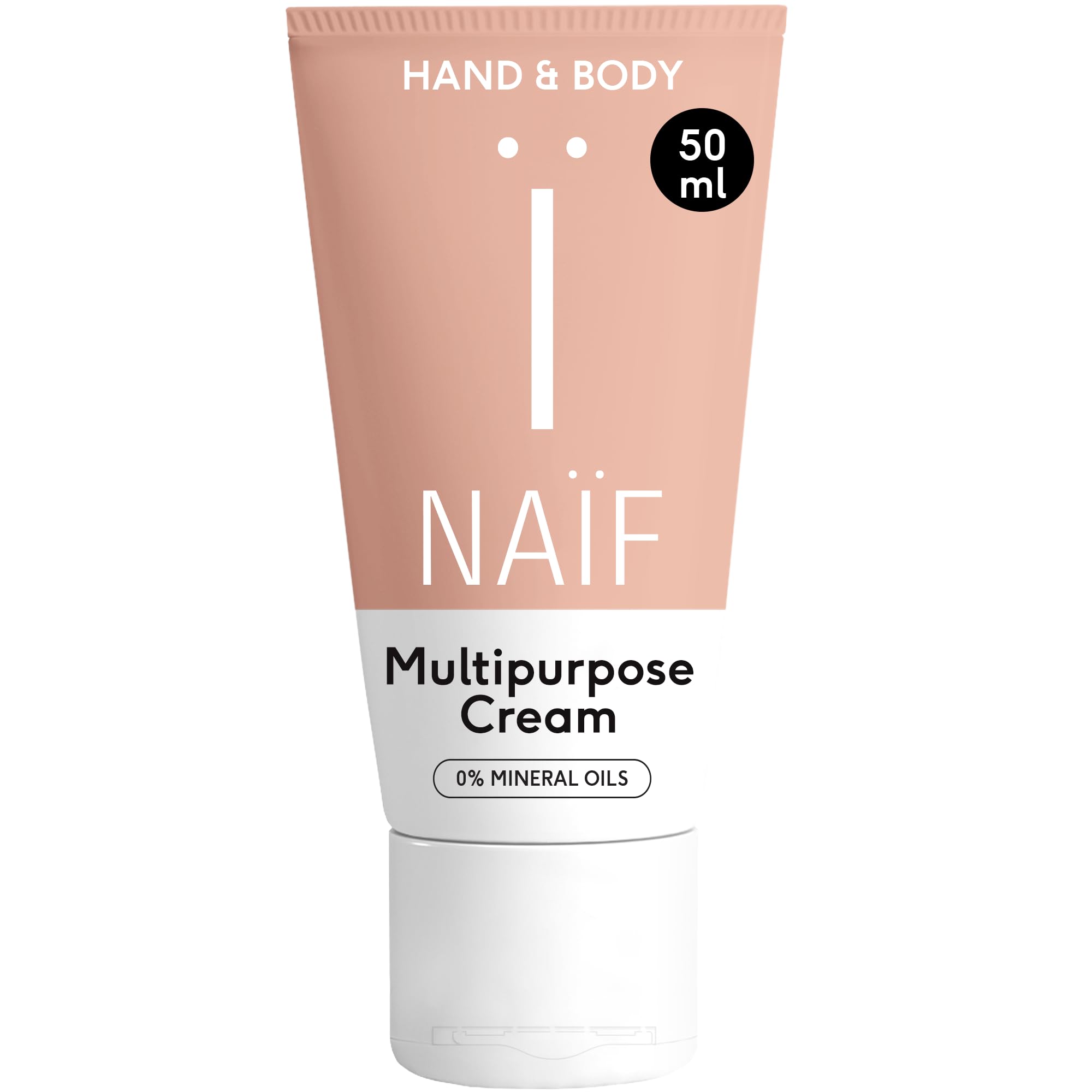 Naïf Intensivpflegecreme – Nährt Trockene Haut Mit Mandelöl & Sheabutter, 50 Ml