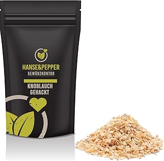 500g Knoblauch getrocknet grob gehackt grob Garlic Minced Knoblauch gehackt Knoblauchstücke