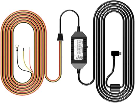 VIOFO HK3 Acc Hard Wire Cable for A129, A129 Plus, A129 Pro, A129 IR, A119 V3, Parking Mode, Low Voltage Protection Fuse Tap Not Included