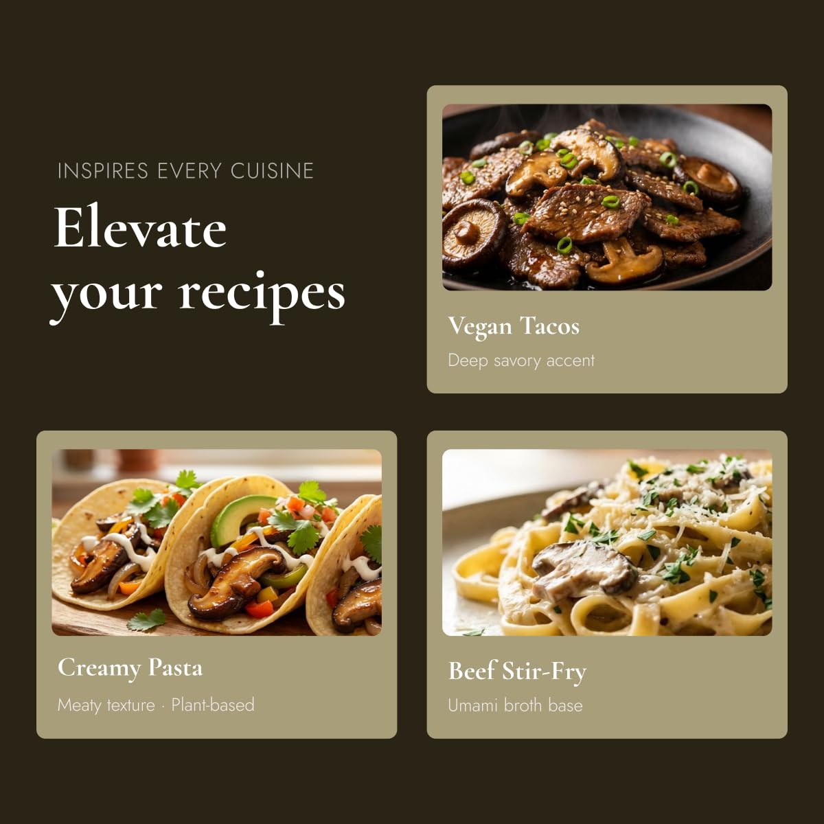 Dried Shiitake Mushrooms 'Donko' [ Premium Japanese Log-Grown, Thick & Meaty ] – 80g, for Cooking