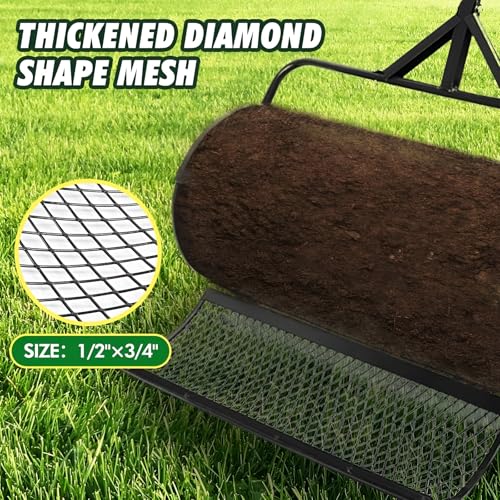 Esparcidor de Compost de 24 Pulgadas con Mango en T Ajustable miniatura 3
