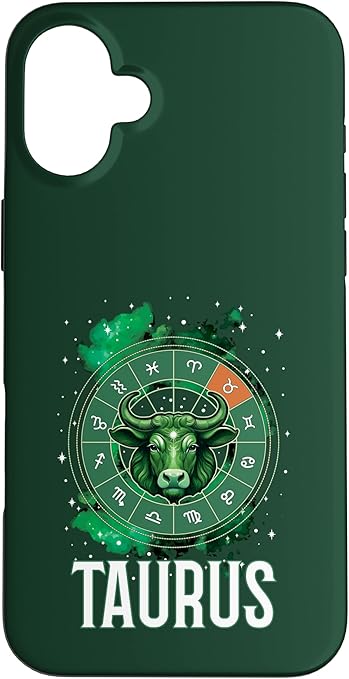 Taurus Symbol Horoscope Zodiac Symbol Stars Taurus Case for iPhone 16 Plus