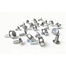 24 Pcs Screws Facemask Ice Sport Helmet Kit
