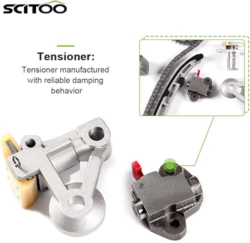 Miniatura 3 de SCITOO Kit de cadena de distribución para 2006-2008 TKSZ270A TK9H25 TK538 Suzuki Grand Vitara 2.7L