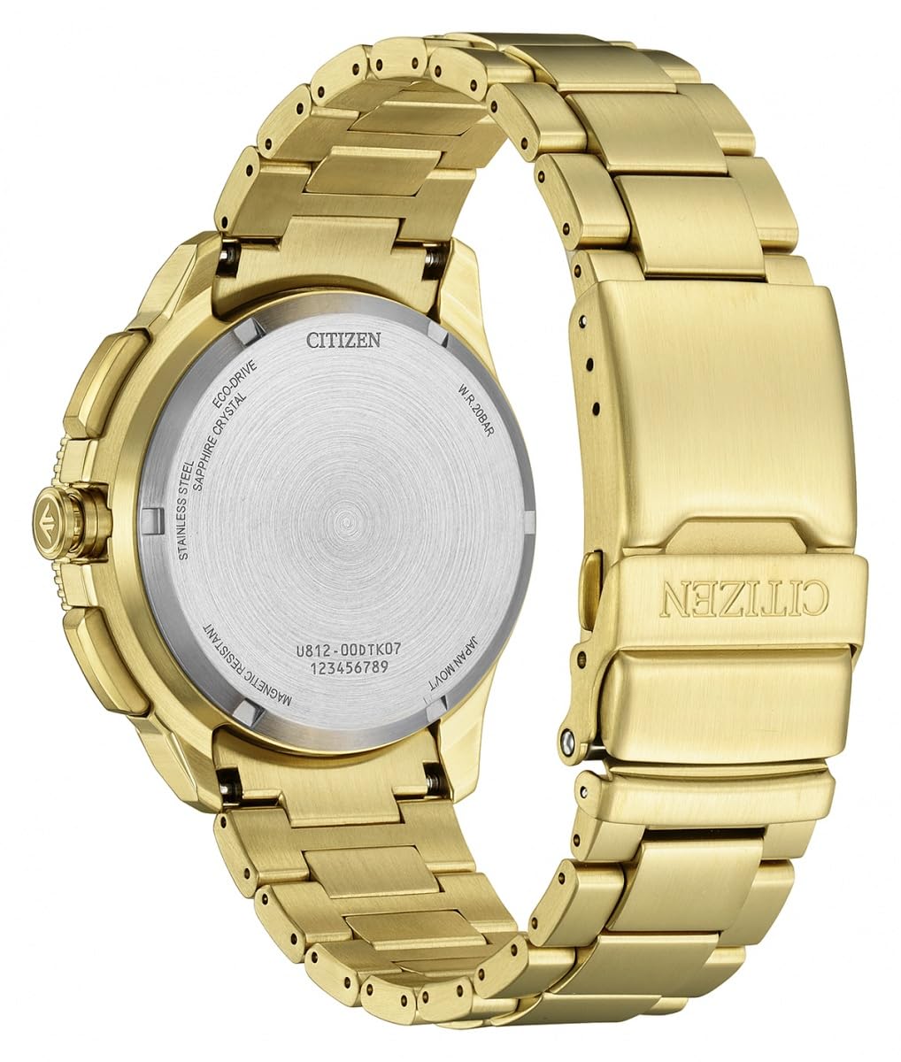 Citizen Promaster Eco-Drive Solaruhr Wave Tracker Goldfarben JV3002-51E