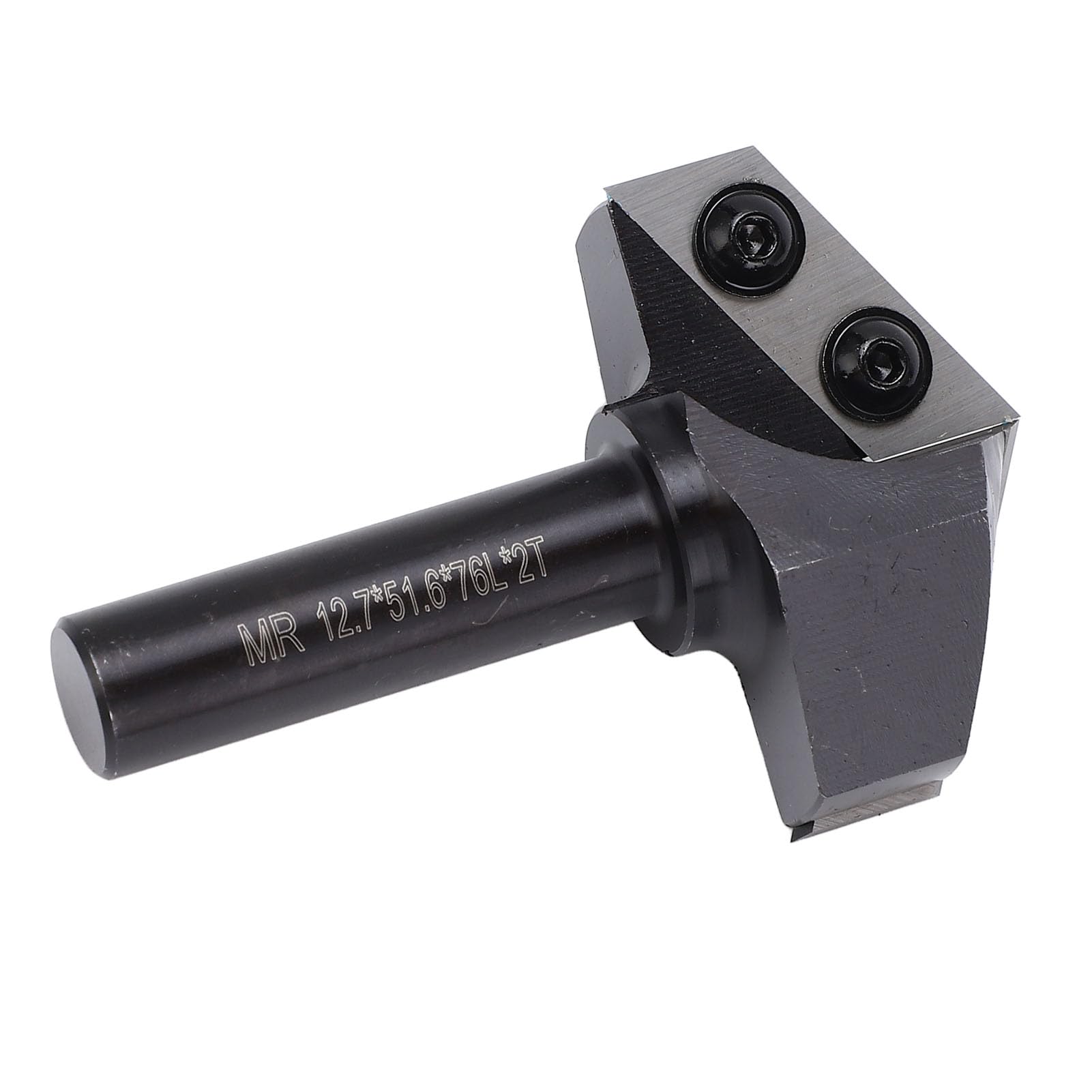 Fresa per fresa a V da 120 gradi / Gambo da 2 pollici in lega di acciaio al tungsteno Fresa per incisione CNC per la lavorazione del legno Scanalatura con inserto Spoiler