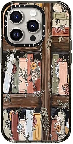 CASETiFY Funda Impact para iPhone 15 Pro 4 veces probada contra caídas de grado militar, protección contra caídas de 8.2 pies - Impresiones