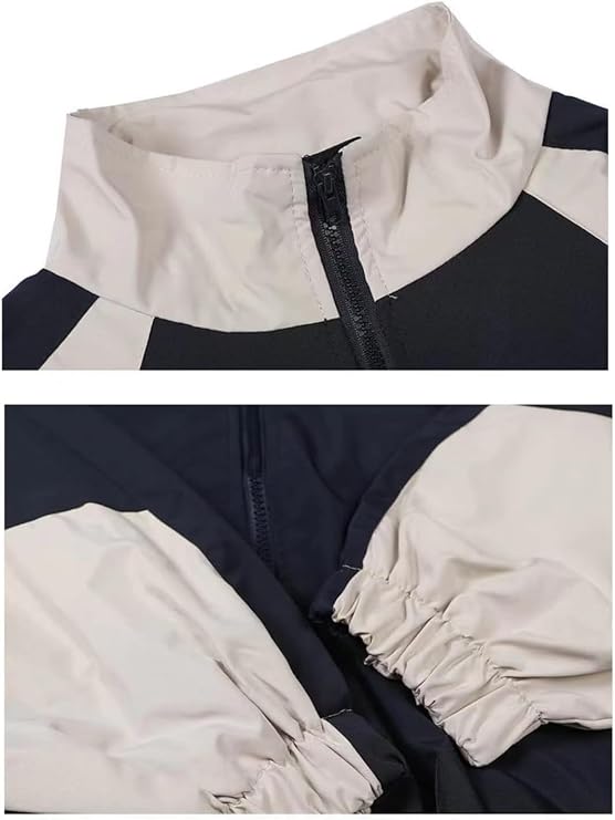 Varsity Jacket Women Harajuku Hip Hop Coats Unisex Vintage Cargo Jackets Bomber Lightweight Jackets