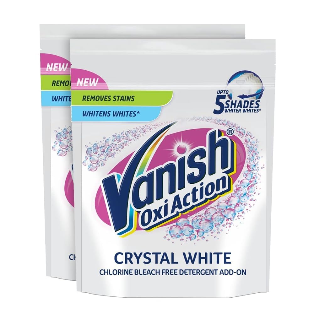 See full amazon price history chart for Vanish Crystal White 400 gm (Pack of 2), Fabric Whitener | Detergent Add-On Powder | Whites like new | Stain Remover | Chlorine Bleach Free | Suitable with all Washing Detergent Powders and Liquids Vanish Crystal White 400 gm (Pack of 2), Fabric Whitener | Detergent Add-On Powder | Whites like new | Stain Remover | Chlorine Bleach Free | Suitable with all Washing Detergent Powders and Liquids (B0CB1HZXYP) Amazon Price History, Amazon Price Tracker