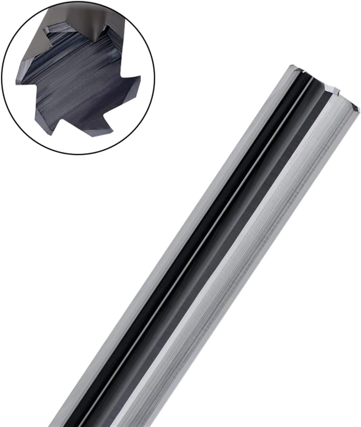 Straight Flute Carbide Machine Reamer, 4/6 Flute Chucking Reamer Machine Cutting Tools 2 2.5 3 4 5 6 7 8 9 10mm MINGPING (Size : 9x50x100-6F)