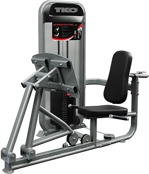 TKO Commercial Leg Press | Calf Raise Machine 250 Pound Weight Stack for Home Gym