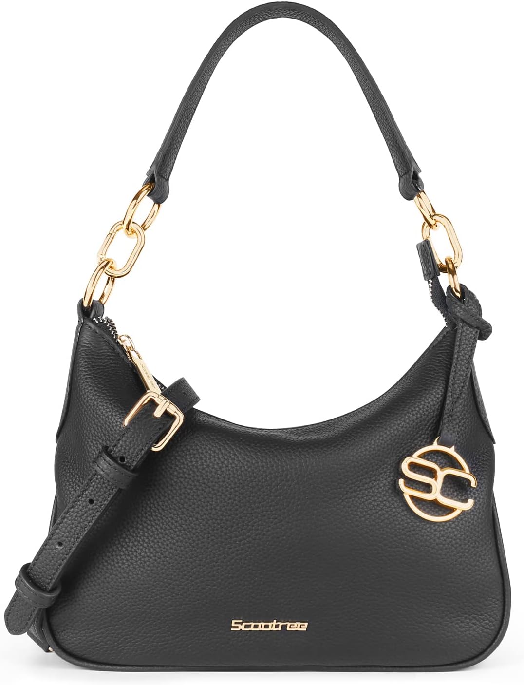 ScootreeCute Hobo Tote Handbag Clutch Purse with Zipper Closure Crossbody Bags Tote Purse Small Satchel Bag for Women