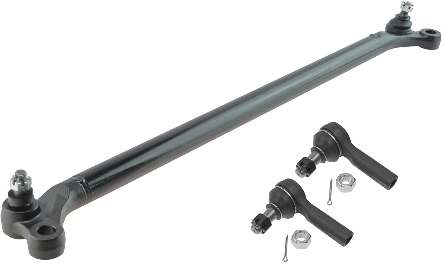Amazon 3ピースキット アウタータイロッド センタードラッグリンク LH RH Frontier Xterra用 タイロッド