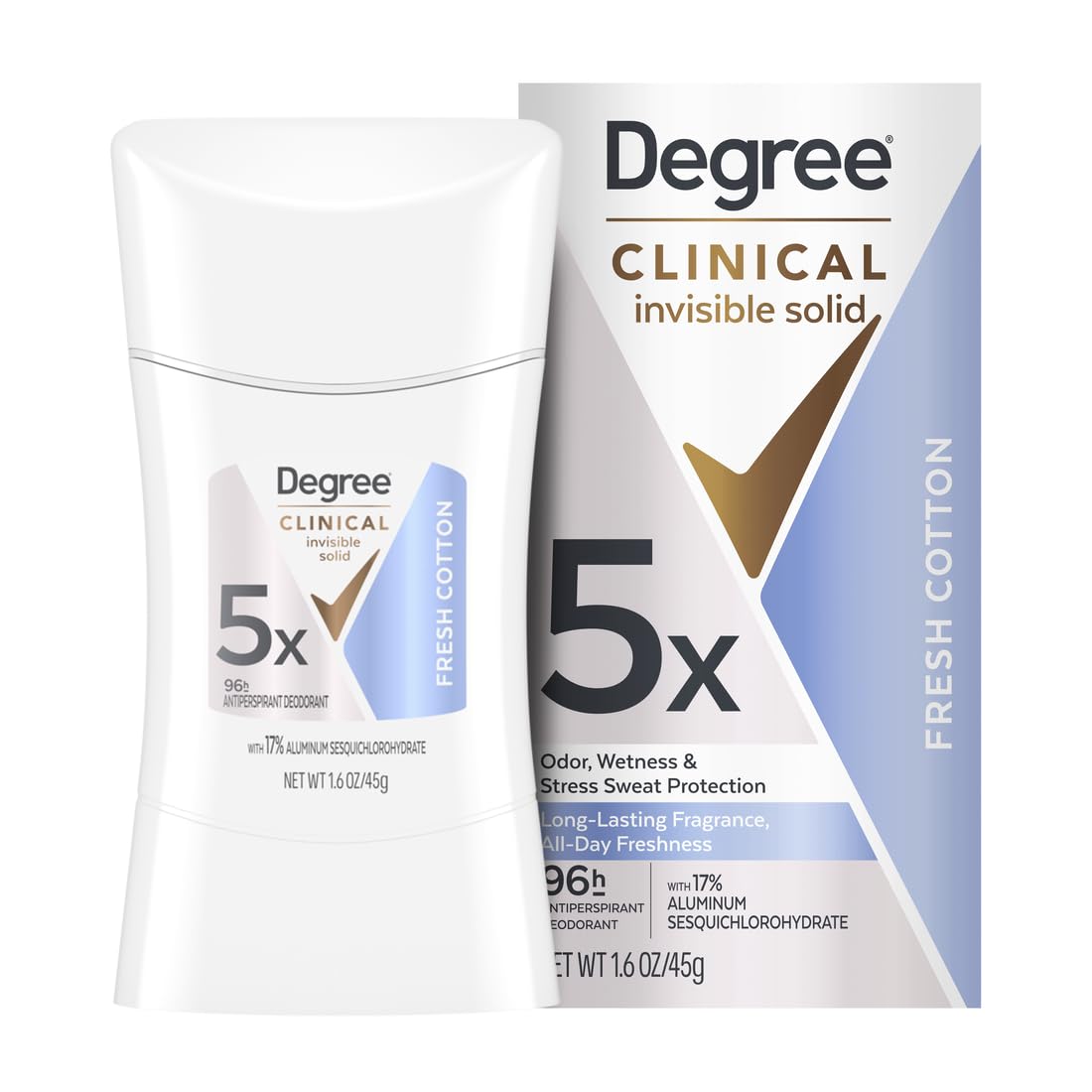 Degree Clinical Antiperspirant - 96 Hour Sweat Protection -16