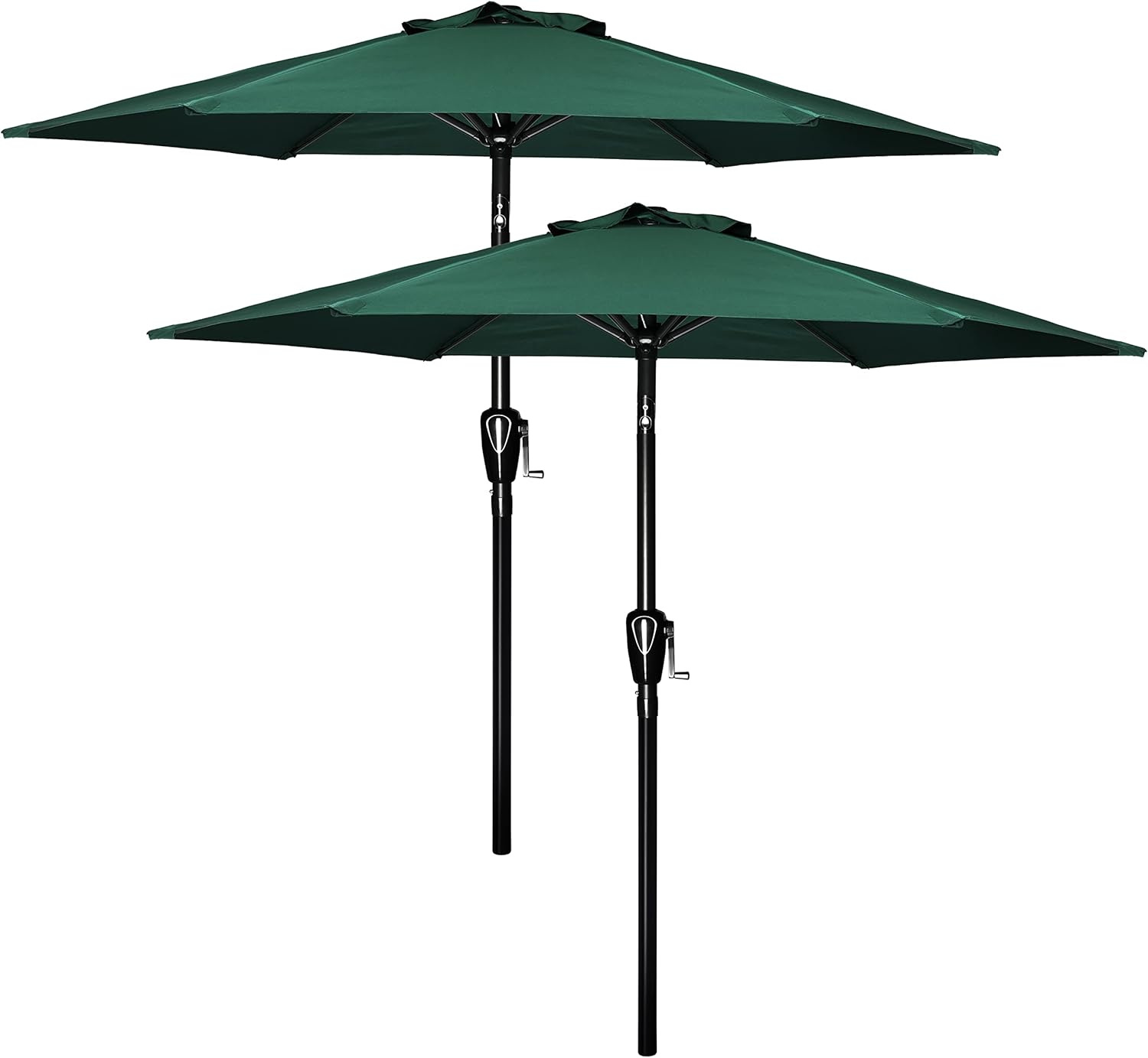 Simple Deluxe 2Pack 7.5ft Patio Umbrella Outdoor Table