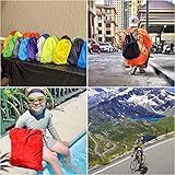 LOLYSIC 20Pcs Drawstring PE Bags, Waterproof Drawstring Gym Bags, Foldable Draw String Backpack Sports Swimming Drawstring Bags for Kids Party School Outdoor Travel Storage, 34x43cm, 4 Colours - Image 7