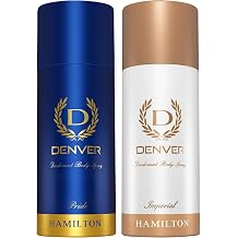 Denver Pride and Imperial Deodorant Body Spray for Men | Long-Lasting Deo Fragrance and Odor Protection | 2 Signature Scents, 5.0 Fl Oz 150 ml Each Pack of 2