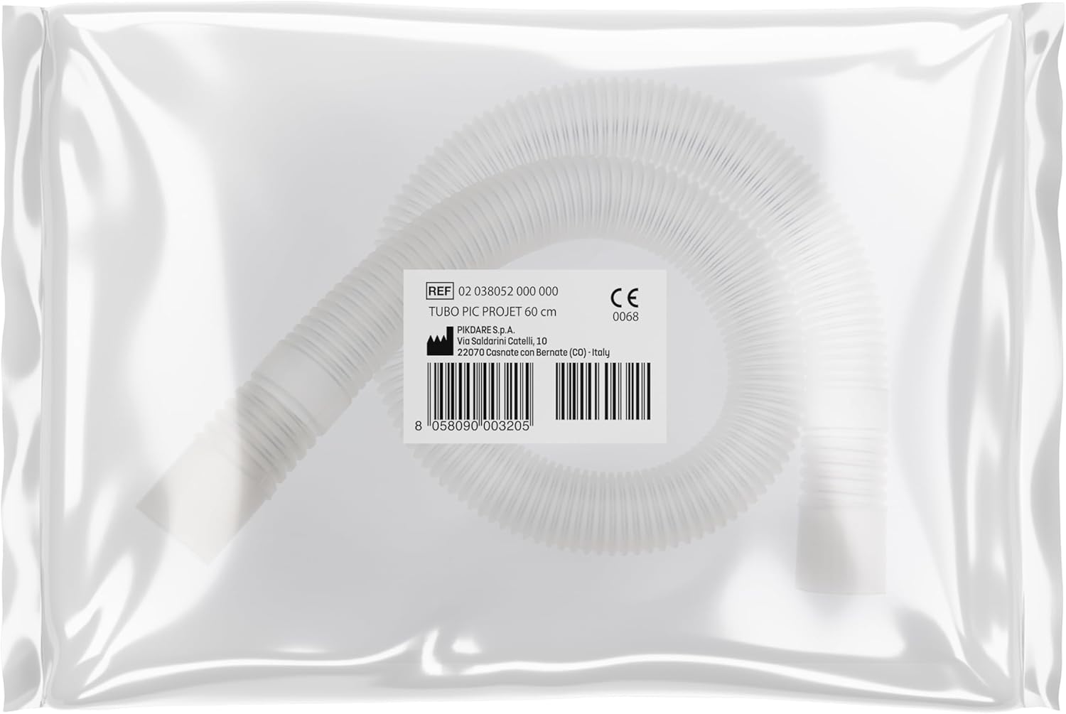 Back of Pic Solution Projet Aerosol Tube packaging with product details and barcode