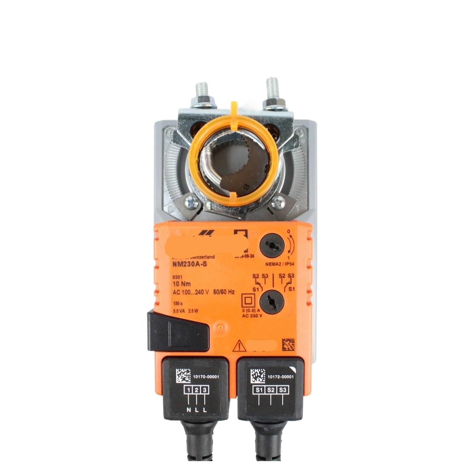 Wuuxlizmx Nm230a-S Dampers Actuators Electric Air Valve Actuator Lm230asr Nmu230 Lm230a Valve 220V(Nm230a-S)