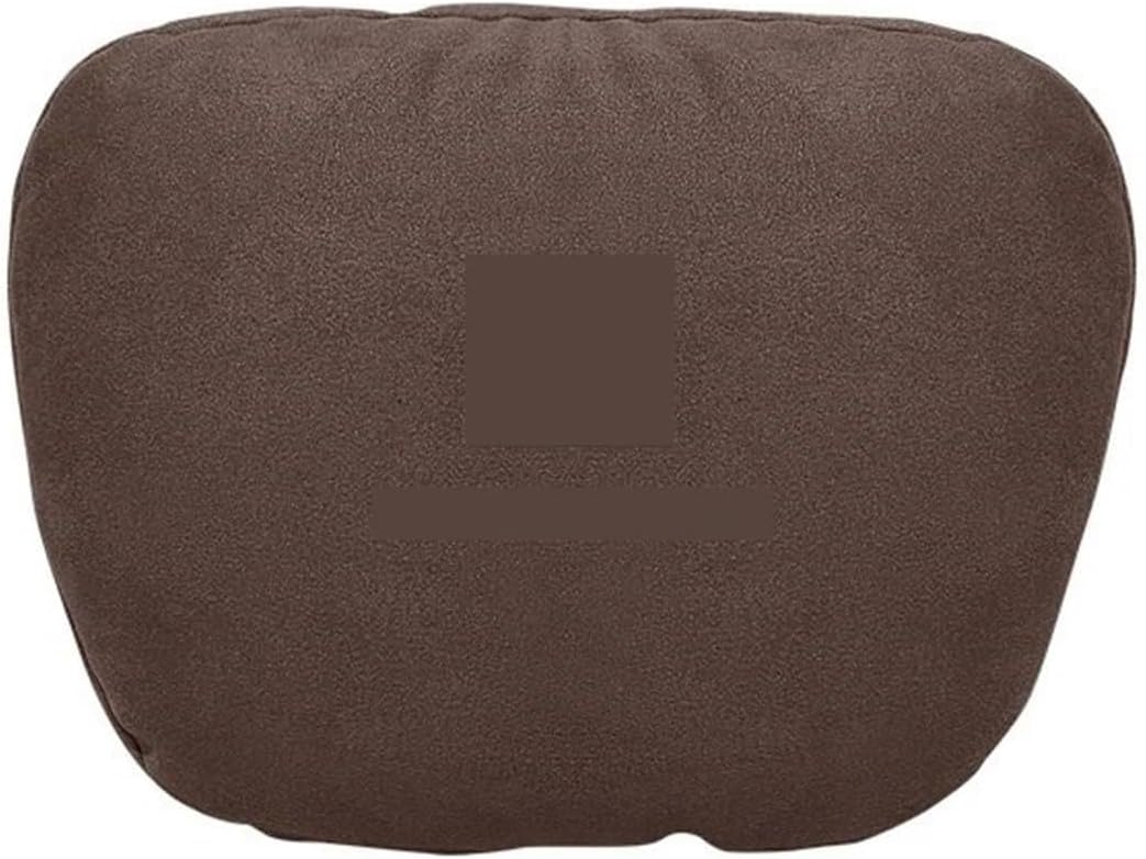 Fit for Car Fit for Seat Headrest Neck Pillow & Lumbar Back Support(Headrest Brown)