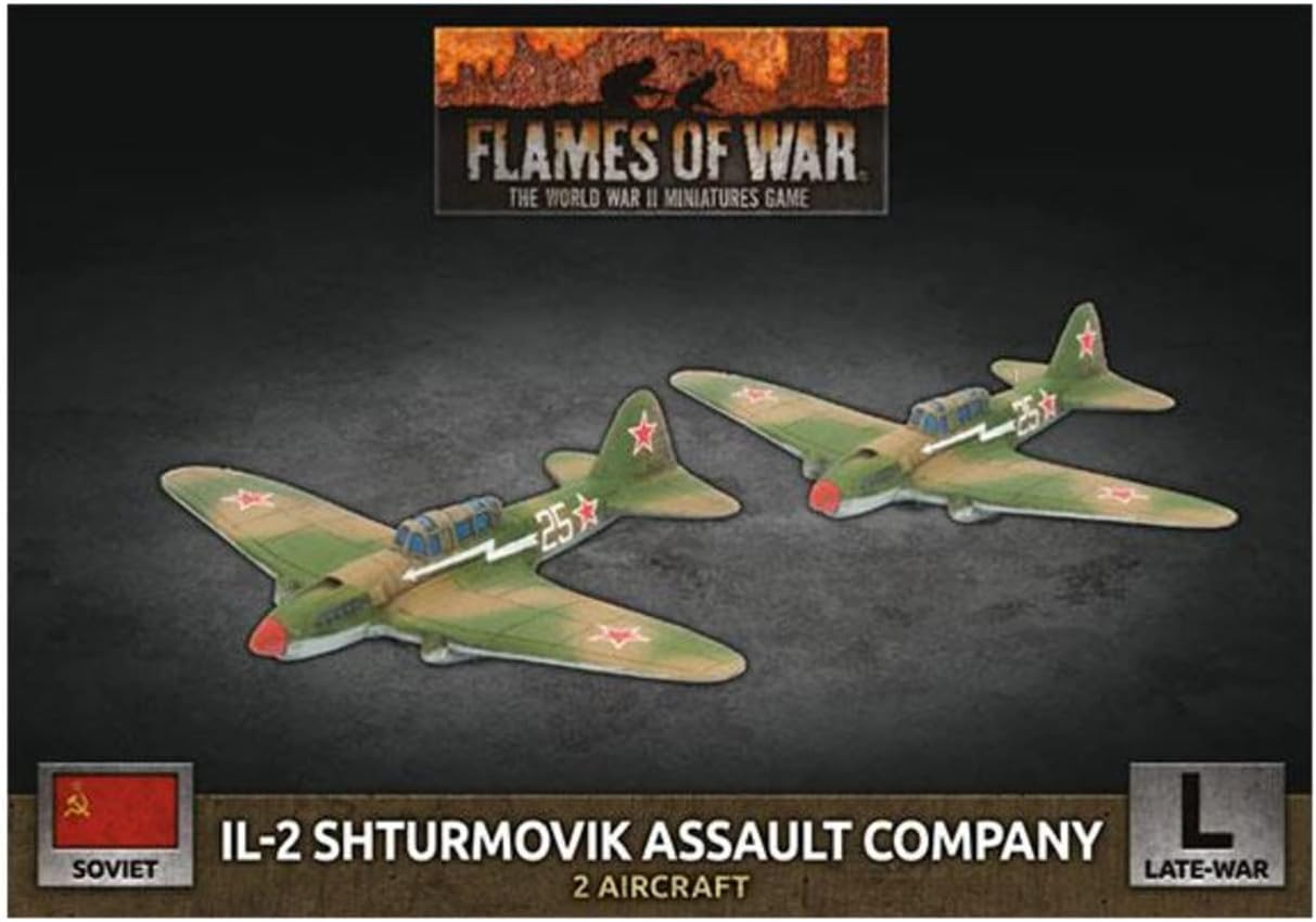 Flames of War Late War: Soviet IL-2 Shturmovik Assault Company (SBX77)