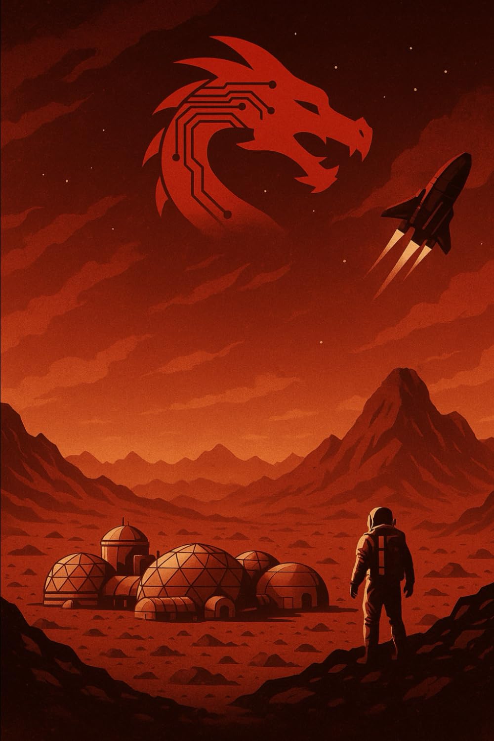 Red Dragon: “A Mars Colony Sci-Fi Thriller about AI, Secrets, and Survival.”: 1 (The Ascendant Protocol)