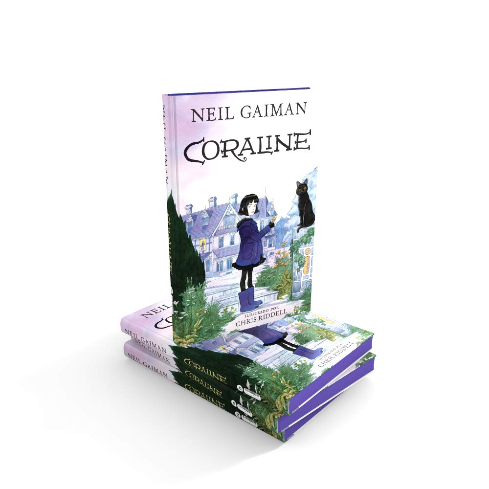 Livro Coraline Capa Dura: Acompanha marcador de páginas especial