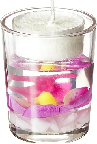 Elegante portavelas orquídea