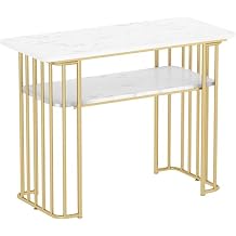 manicure table Modern Compact Nail Table,Marble Manicure Table Salon Spa Nail Desk Beauty Salon Spa Workstation,Professional Multipurpose Makeup Dressing Station Portable Nail Tech Desk Wit