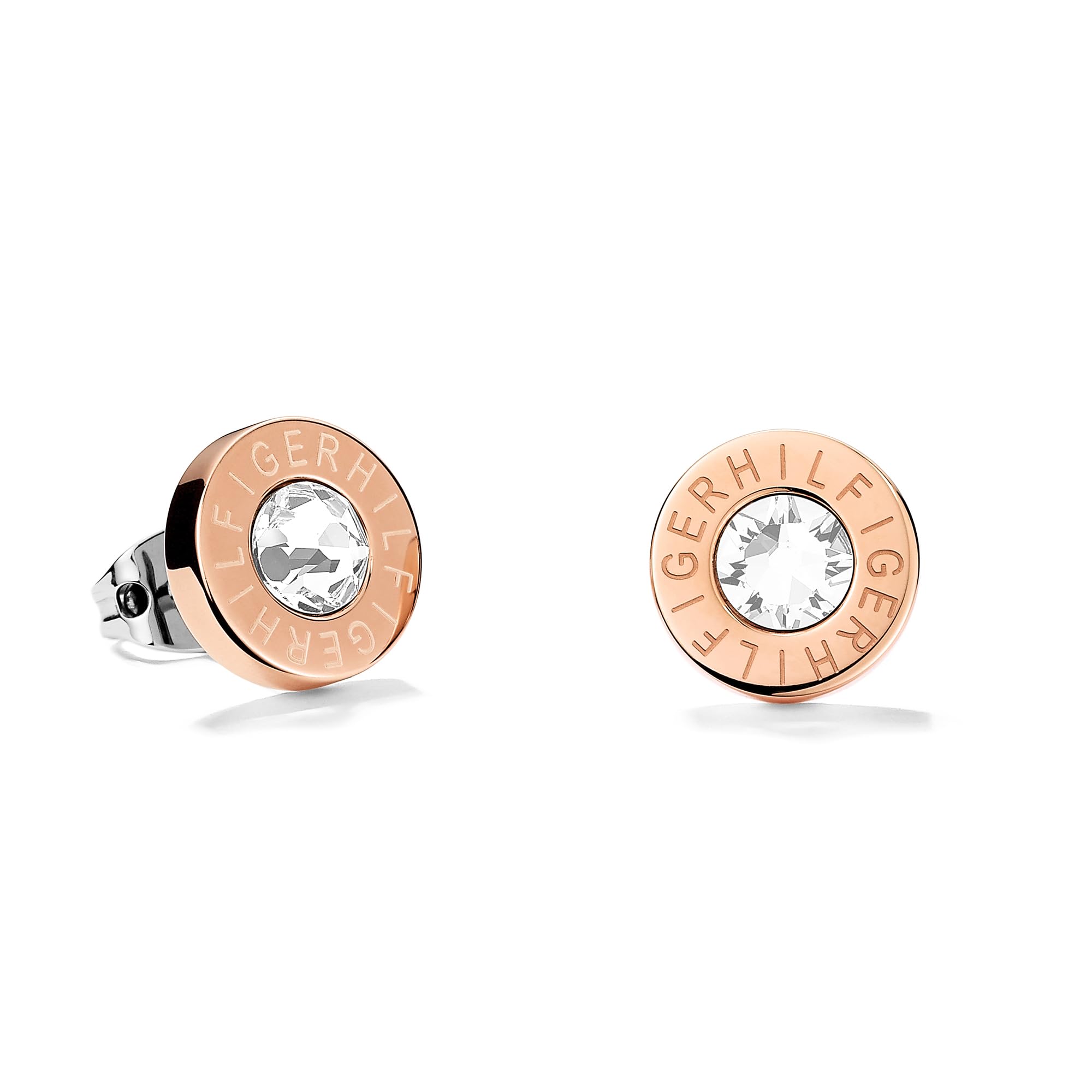 Tommy Hilfiger Jewelry Ohrstecker für Damen aus Edelstahl mit Kristallen verziert