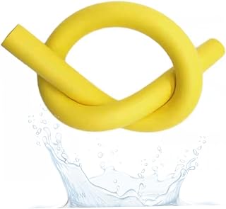 Pool Noodle 1.5M Long Solid Foam Noodles Strong Flexible Floatation Device Water Aid Foam Float Noodles for Adults and Kids Yellow Swim Noodles